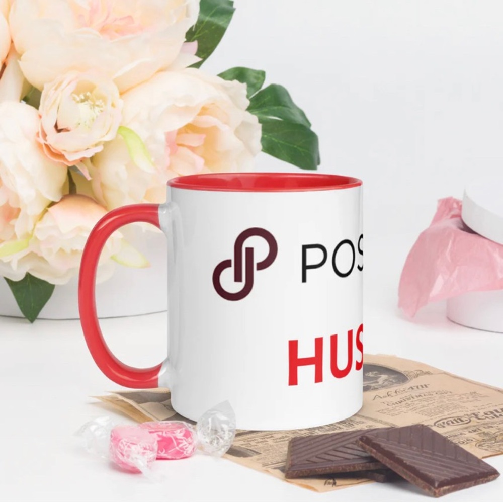 "POSH HUSTLER" (Custom for Posh) Graphic Drinkware-NIB